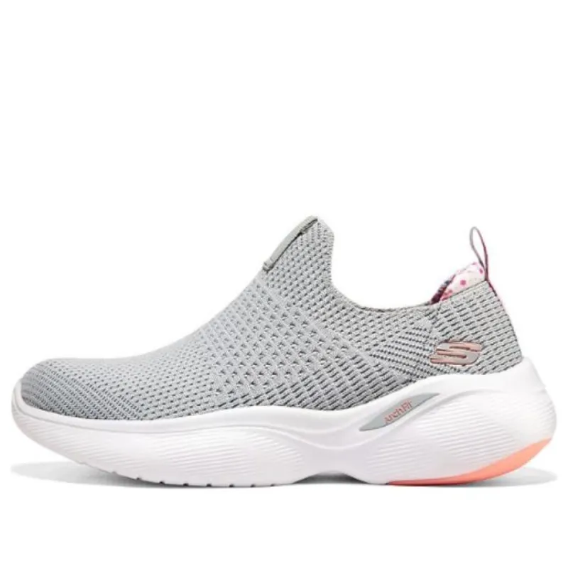 (WMNS) Skechers Arch Fit Infinty 'Light Grey Coral' 149987-LGCL sold by KicksCrew