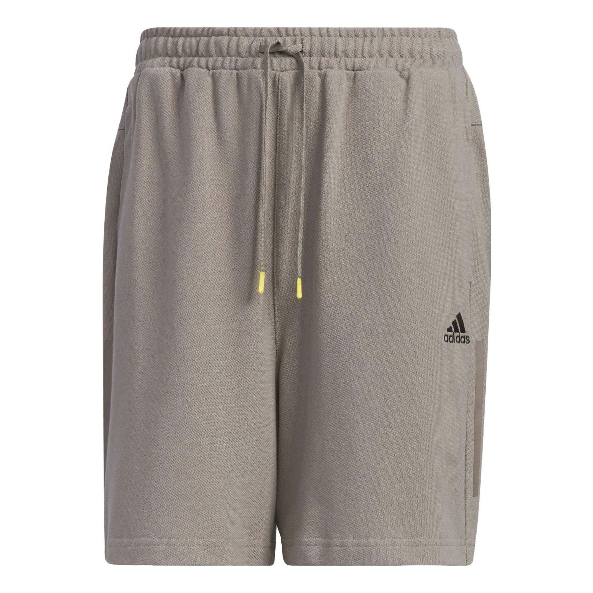 Adidas ST GF Knit Shorts 'Tan' IA8114 sold by KicksCrew