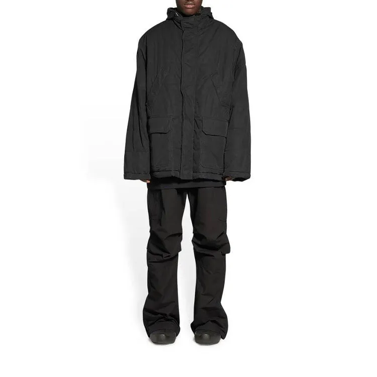 Balenciaga Light Parka 'Black' 704506TKM011000 sold by KicksCrew product image thumbnail 3