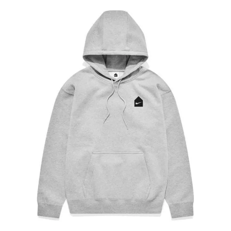 Nike x DSM FW23 Fleece Hooded Sweatshirt 'Grey' DJ2760-063 sold by KicksCrew