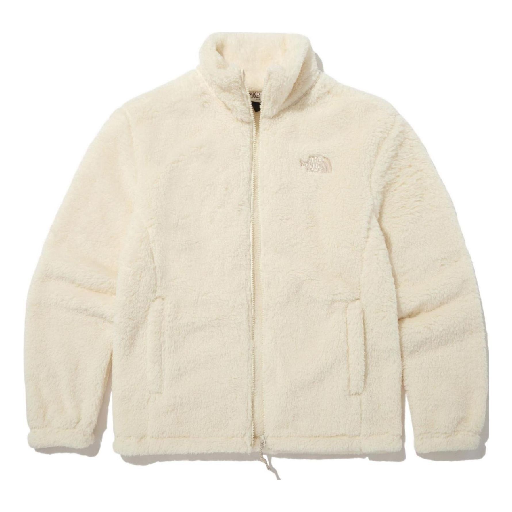 THE NORTH FACE Comfy Fleece Jacket 'White' NJ4FN55L sold by KicksCrew