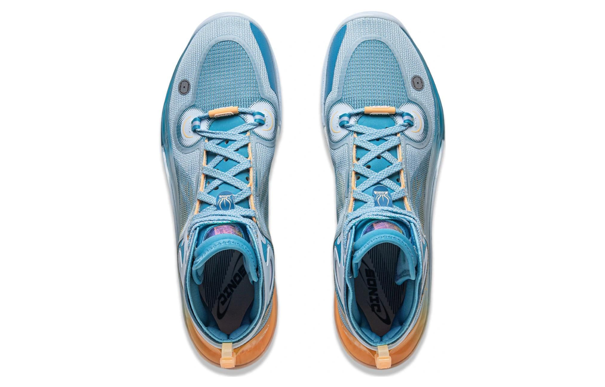 Li-Ning Sonic 11 Ultra 'Blue Teal Yellow' ABAT019-7 sold by KicksCrew product image thumbnail 5
