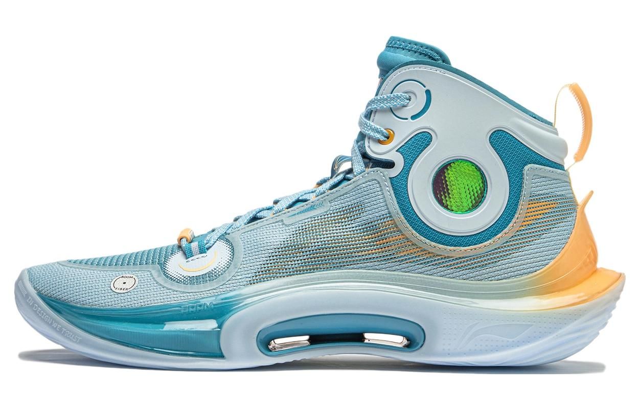 Li-Ning Sonic 11 Ultra 'Blue Teal Yellow' ABAT019-7 sold by KicksCrew product image thumbnail 2