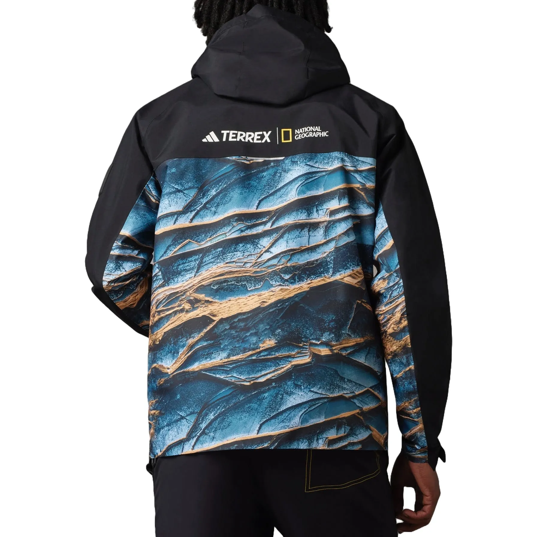 adidas National Geographic RAIN.RDY Jacket 'Black' IC1979 sold by KicksCrew product image thumbnail 2