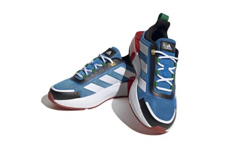 (GS) adidas Tech Runner x LEGO 'Shock Blue Red' HP5884 sold by KicksCrew