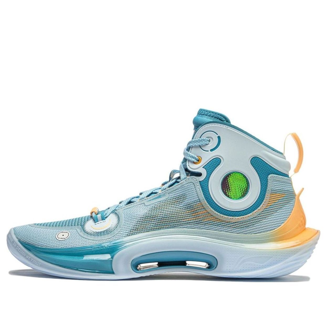 Li-Ning Sonic 11 Ultra 'Blue Teal Yellow' ABAT019-7 sold by KicksCrew