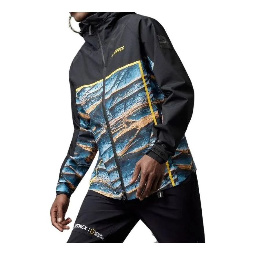 adidas National Geographic RAIN.RDY Jacket 'Black' IC1979 sold by KicksCrew