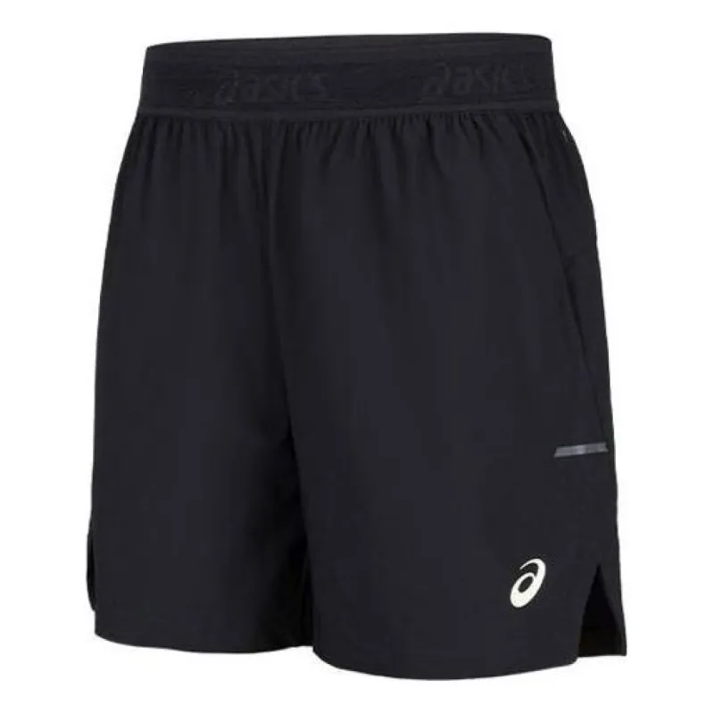 ASICS Road 2-n-1 5in Shorts 'Black White' 2011D075-001 sold by KicksCrew