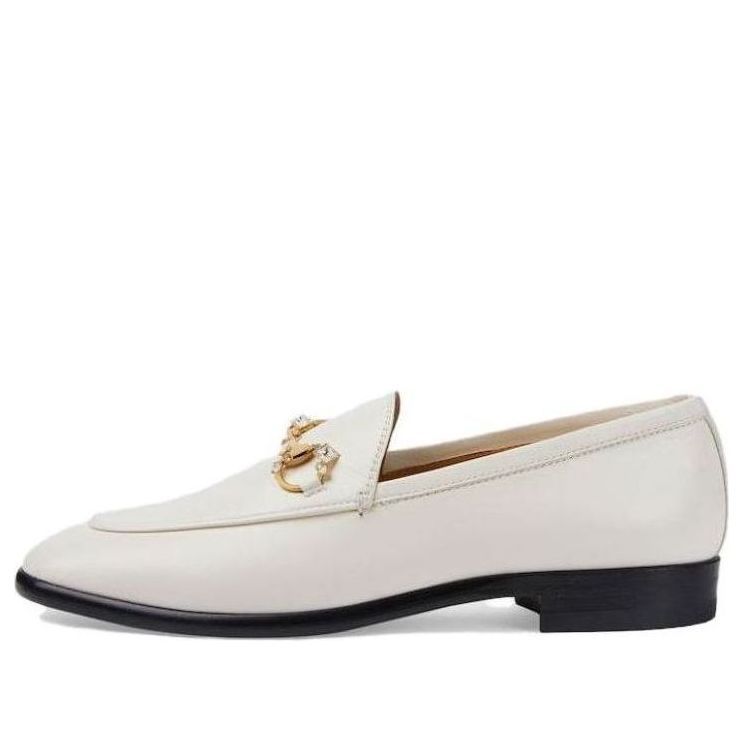 (WMNS) GUCCI Jordaan Loafer 'White' 759918-C9D00-9022 sold by KicksCrew