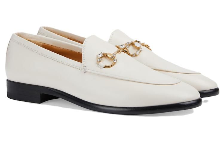 (WMNS) GUCCI Jordaan Loafer 'White' 759918-C9D00-9022 sold by KicksCrew product image thumbnail 3