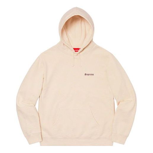 Supreme Mary Hooded Sweatshirt 'Beige Purple' SUP-SS20-065 sold by KicksCrew