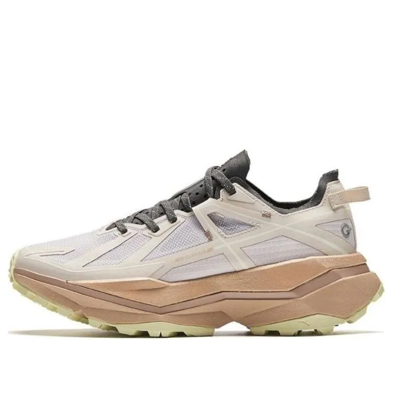 (WMNS) ANTA Running Series Sneakers 'White Beige Yellow' 122416602A-3 sold by KicksCrew