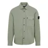 STONE ISLAND Wappen Patch Long Sleeve Shirt 'Green' 781511610-V0055 sold by KicksCrew