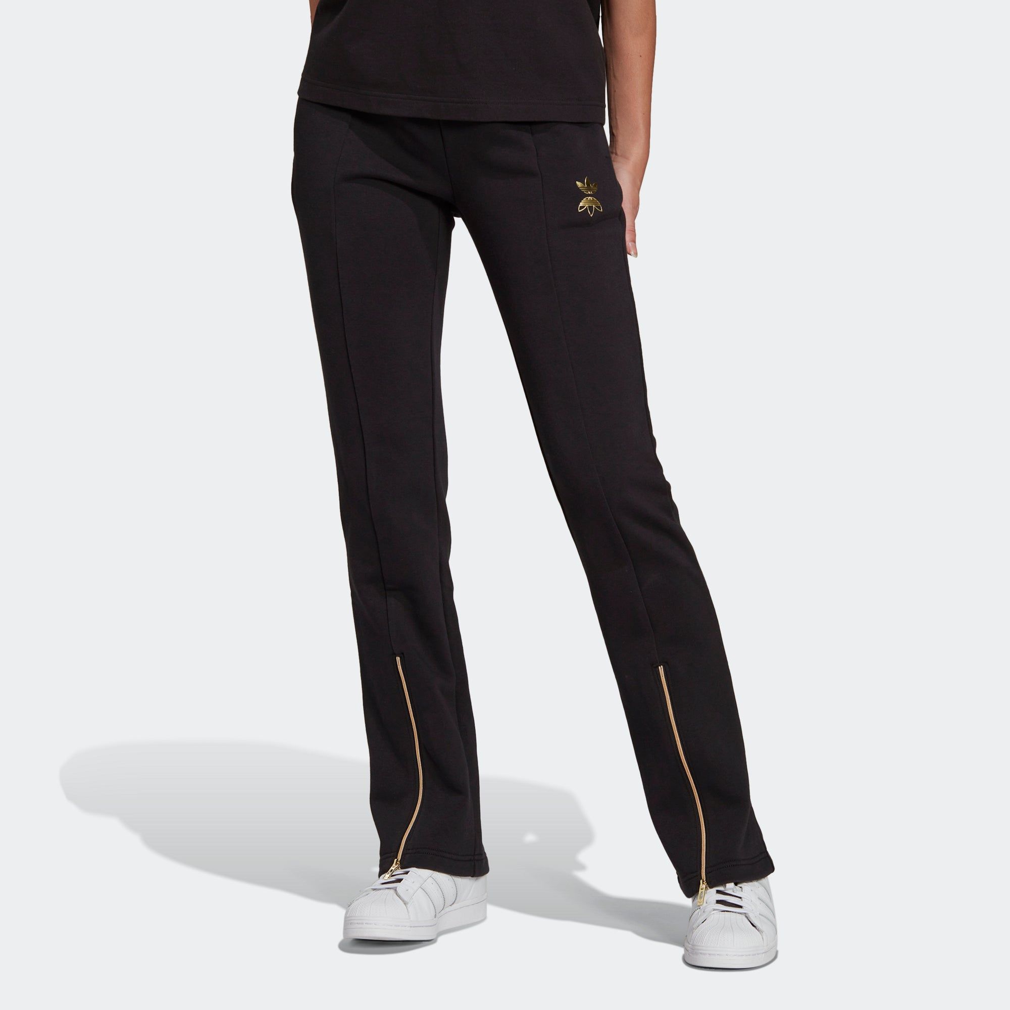(WMNS) Adidas Originals Track Pants 'Black' HG6647 sold by KicksCrew product image thumbnail 2
