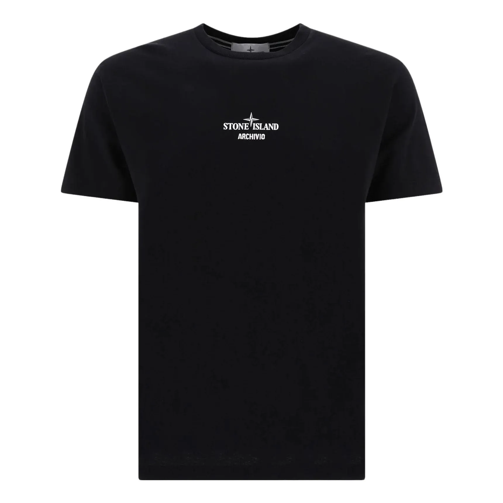 STONE ISLAND Logo T-shirt 'Black' 79152NS91-V0029 sold by KicksCrew