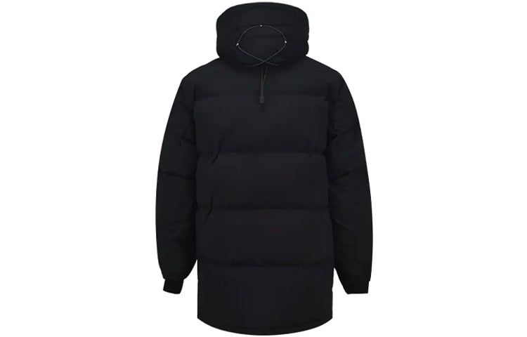 New Balance Winter Hooded Thickened Long Down Jacket 'Black' NCNPA43111-BK sold by KicksCrew product image thumbnail 2
