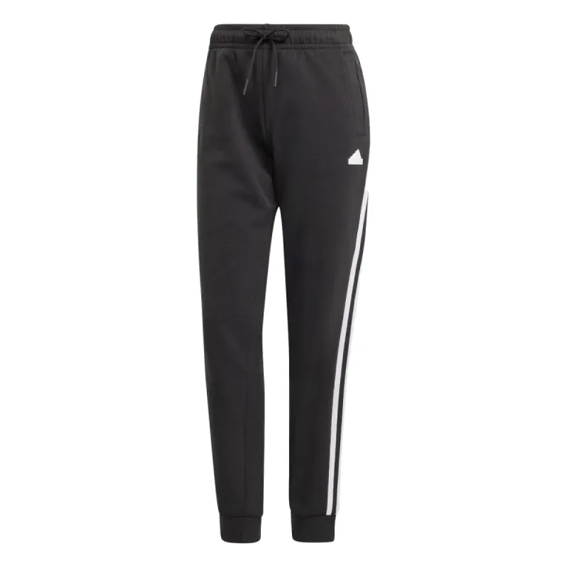 (WMNS) adidas Future Icons 3-Stripes Regular Pants 'Black White' IN9479 sold by KicksCrew