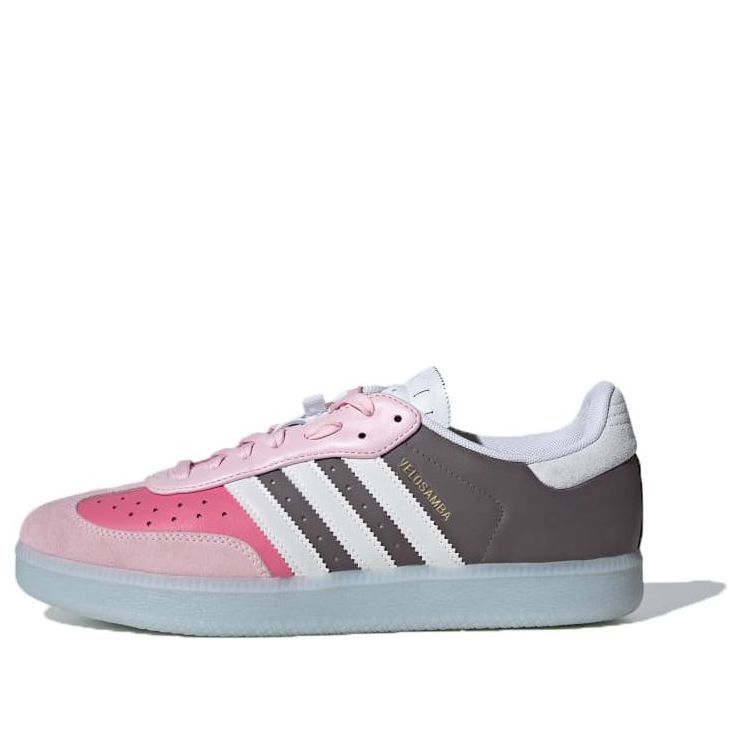 adidas Velosamba Leather 'Charcoal Clear Pink' IG5538 sold by KicksCrew