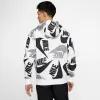 Nike Sportswear Club Pullover Hoodie 'White Black' CJ6312-010 sold by KicksCrew