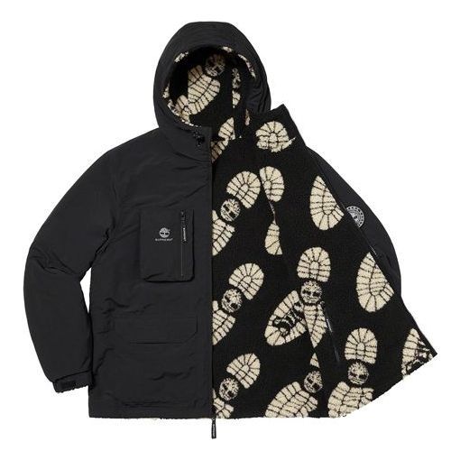 Supreme x Timberland Reversible Ripstop Jacket 'Black White' SUP-FW21-273 sold by KicksCrew product image thumbnail 3