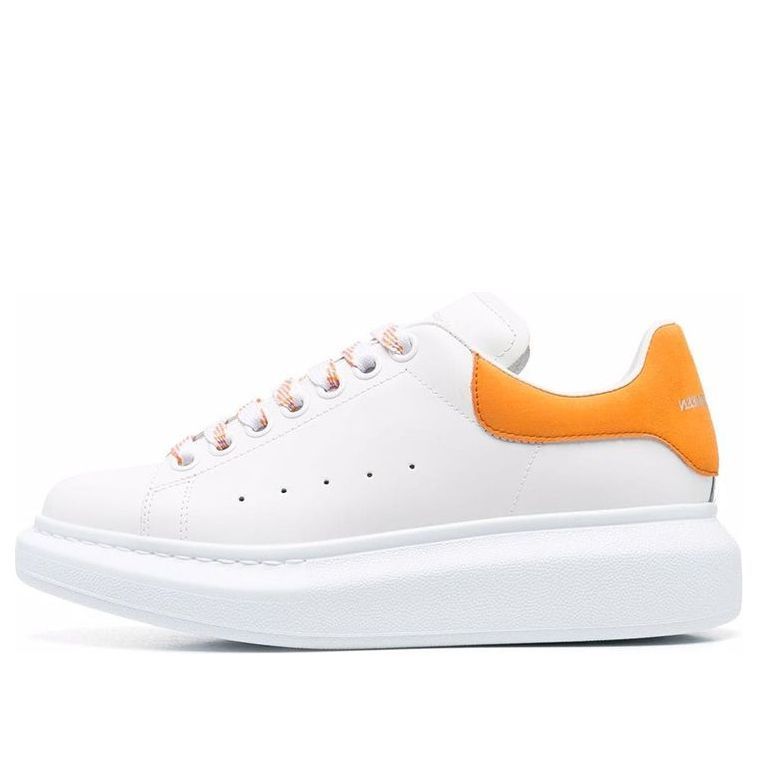 (WMNS) Alexander McQueen Oversized Sneaker 'Orange Suede' 553770WHGP79756 sold by KicksCrew