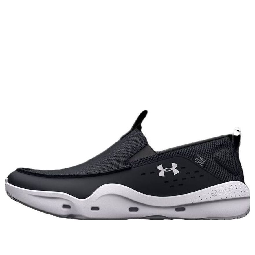 Under Armour Micro G Kilchis Slip Recover Walking Shoes 'Black White' 3026357-001 sold by KicksCrew