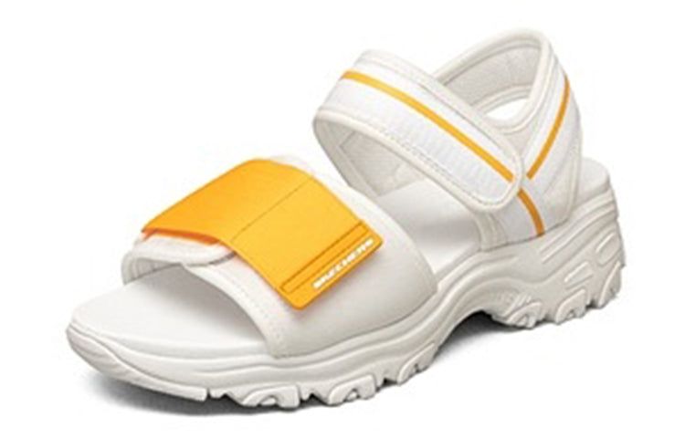 (WMNS) Skechers D'Lites 1.0 'White Yellow' 119239-WYL sold by KicksCrew product image thumbnail 3