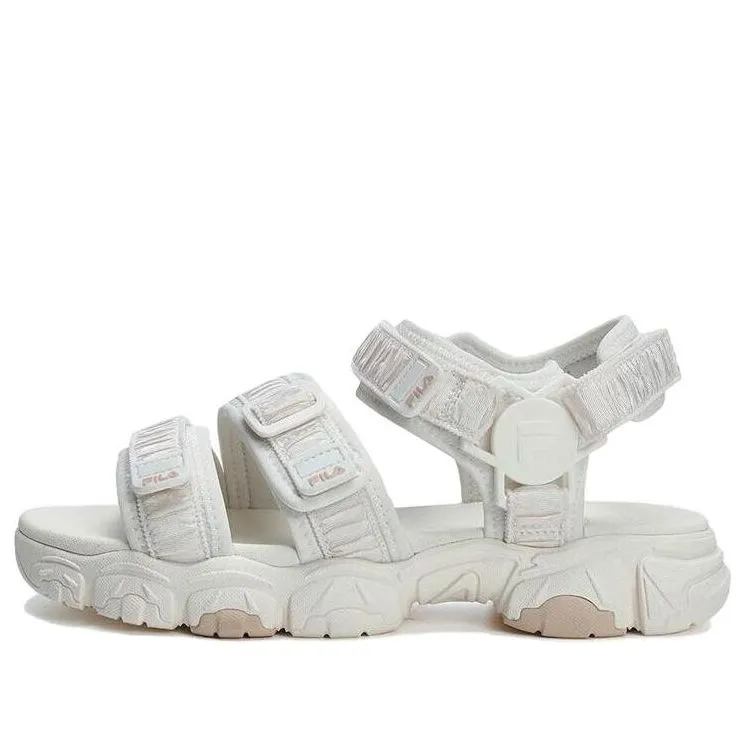 (WMNS) FILA Fluid Sandal 'White' F12W322401FWA sold by KicksCrew