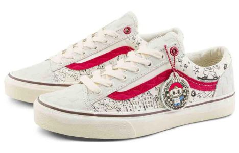 Vans Style 36 x The Monsters Shoes 'White Red' VN000CDECCZ sold by KicksCrew
