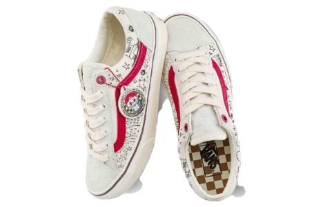 Vans Style 36 x The Monsters Shoes 'White Red' VN000CDECCZ sold by KicksCrew