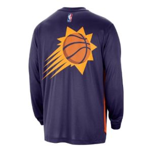 Nike x NBA Dri-Fit Phoenix Suns City Edition Long Sleeve 'Purple' FB3606-535 sold by KicksCrew