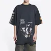 Balenciaga Speed Hunters Upside Down T-Shirt Oversized 'Black Faded' 698811TMVC90100 sold by KicksCrew