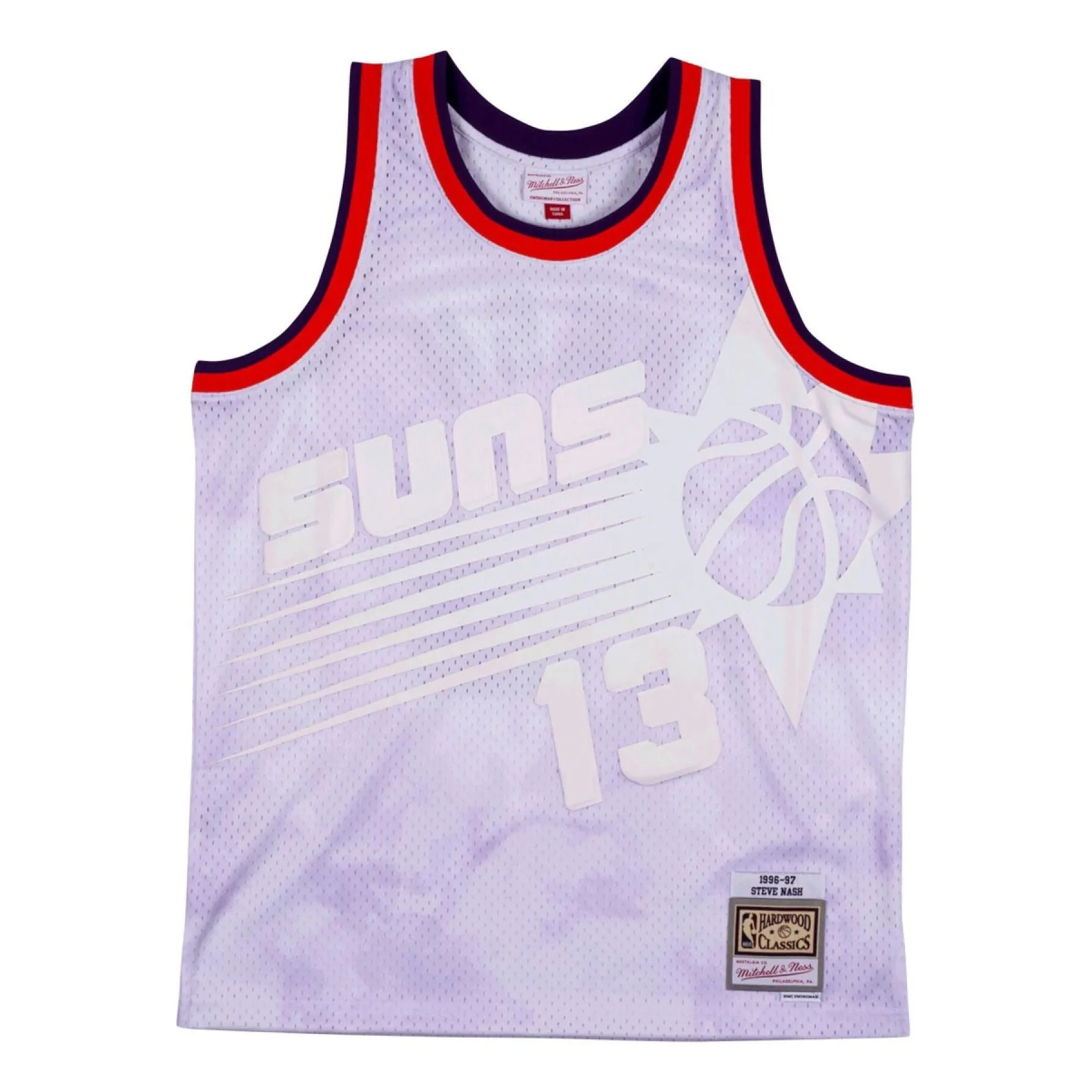 Mitchell & Ness x NBA Phoenix Suns 1996-97 Cloudy Skies Jersey 'Steve Nash 13' SMJYBW19061-PSULTPR96SNA sold by KicksCrew