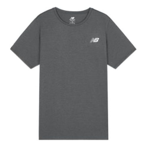 New Balance Essential Logo T-Shirt 'Black' AMT01012-BK sold by KicksCrew
