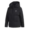 (WMNS) adidas Down Puff Winter Jacket 'Black' EH3985 sold by KicksCrew