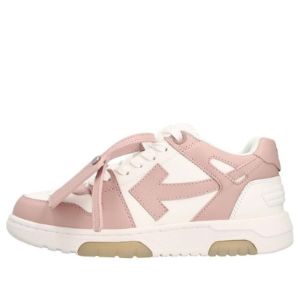 (WMNS) Off-White Out Of Office Low-Top Sneaker 'Pink White' OWIA259F22LEA0010130 sold by KicksCrew