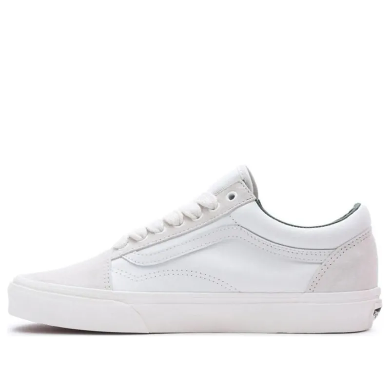 Vans Old Skool Oversized Laces 'White Green' VN0007NTWGR sold by KicksCrew