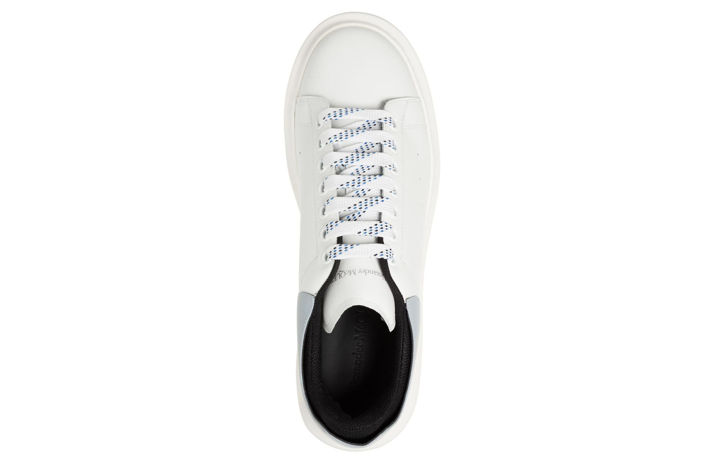 Alexander McQueen Oversized Sneakers 'White Grey Black' 705060WICYR8864 sold by KicksCrew product image thumbnail 5