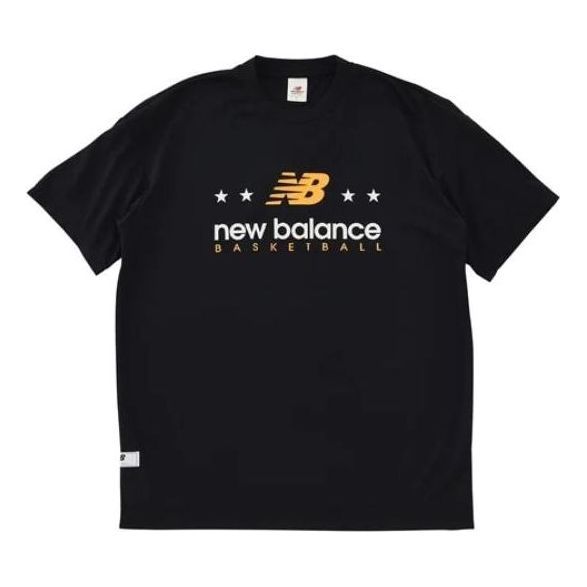 New Balance Mesh Graphic Short Sleeve T-shirt 'Black' AMT35140-BK sold by KicksCrew
