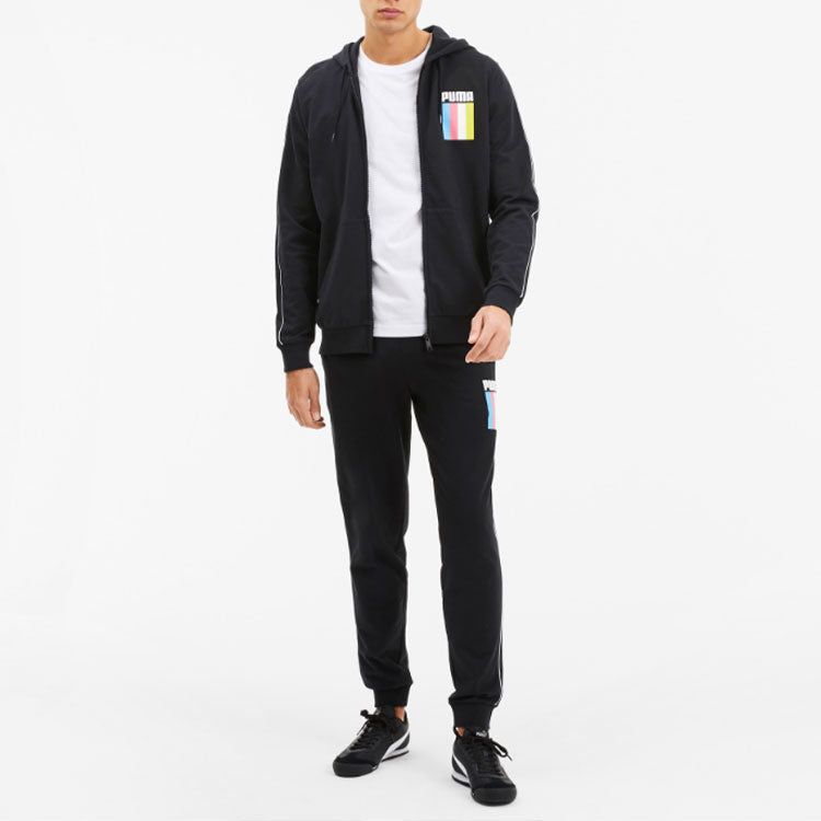 Puma Celebration Full-Zip Jacket 'Black' 585062-01 sold by KicksCrew product image thumbnail 3