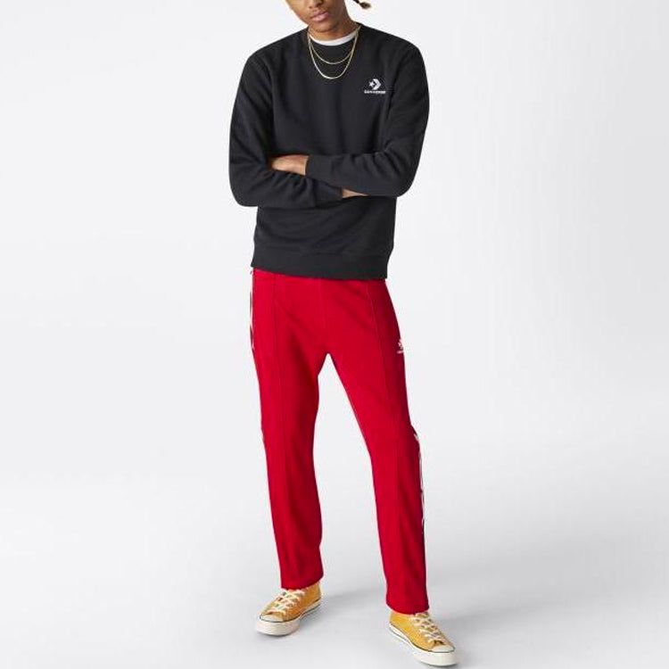 Converse Star Chevron EMB Crew Sweatshirt 'Black' 10008816-A01 sold by KicksCrew product image thumbnail 5