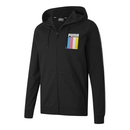 Puma Celebration Full-Zip Jacket 'Black' 585062-01 sold by KicksCrew