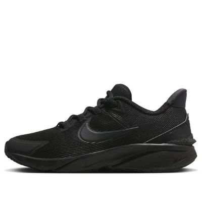 (GS) Nike Star Runner 4 'Triple Black' DX7615-002 sold by KicksCrew