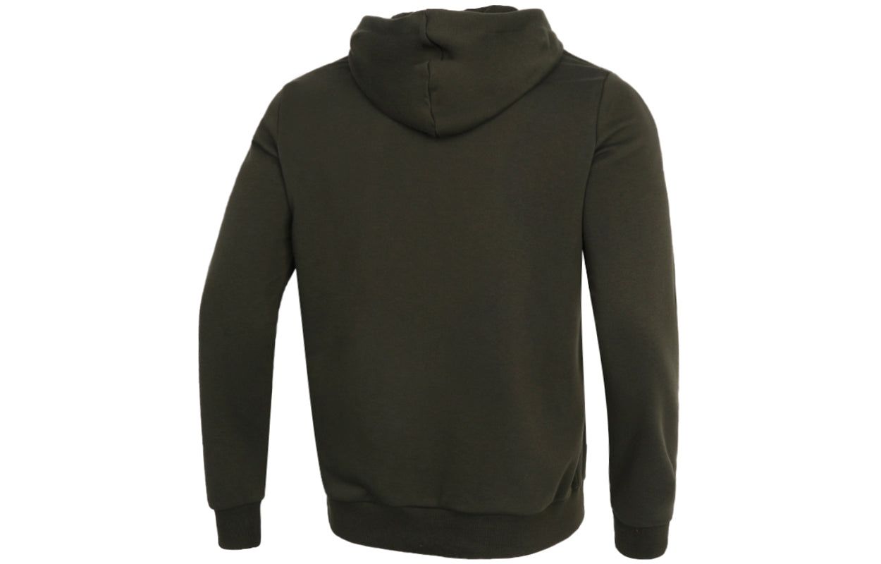 Puma Big Logo Hoodie 'Army Green White' 588667-70 sold by KicksCrew product image thumbnail 2