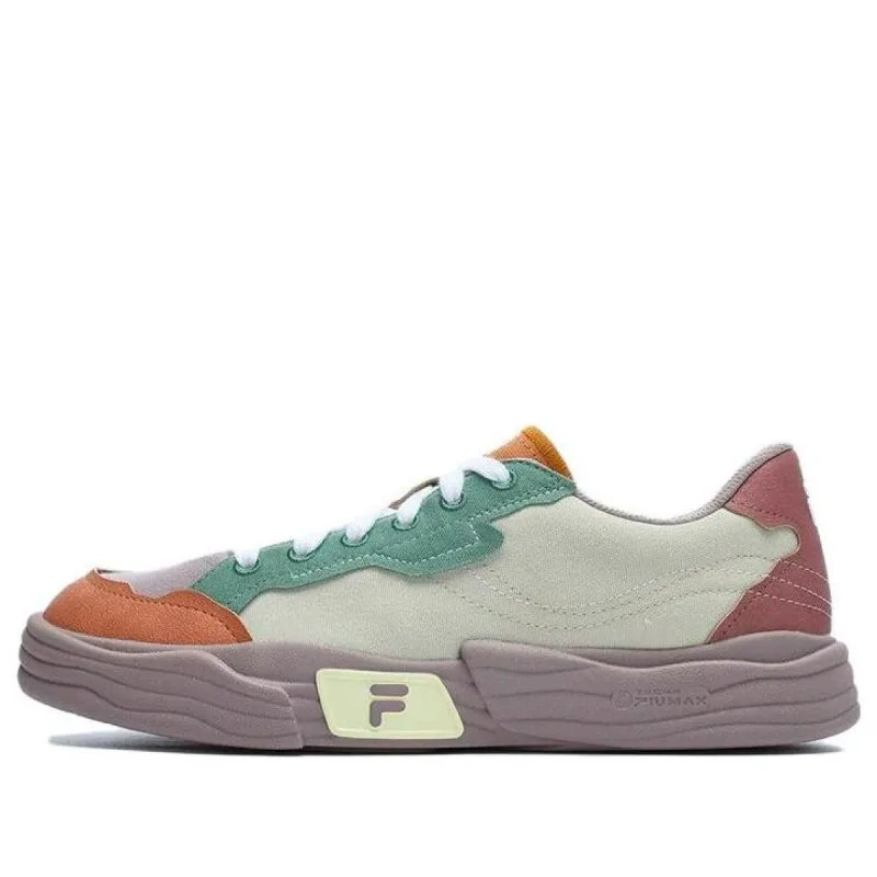 (WMNS) FILA FUSION Pop II Skate Shoes 'Green Orange' T12W322109FAS sold by KicksCrew