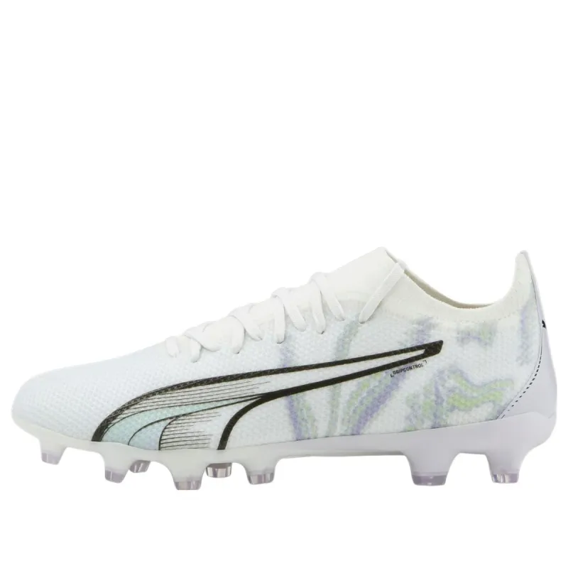 (WMNS) PUMA ULTRA Match Brilliance FG/AG 'White Grey' 107405-01 sold by KicksCrew