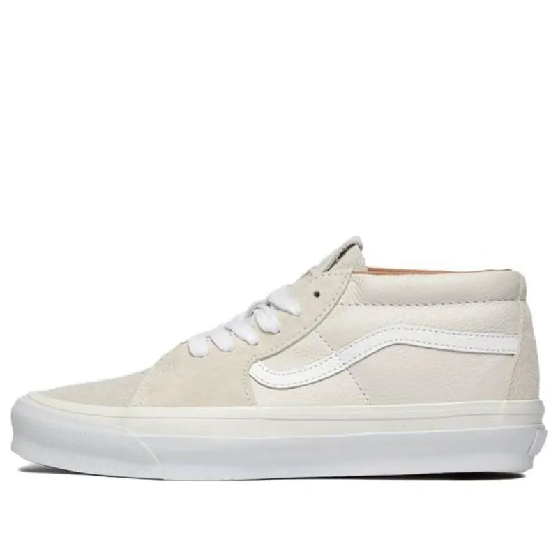 Vans Sk8-Mid LX OG 'Cream Beige White' VN0A4BVCWHT sold by KicksCrew