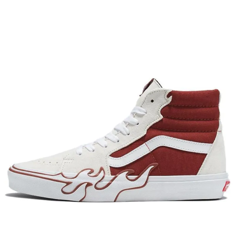 Vans SK8-Hi 'Flame - White Tawny Port' VN0005UJZHG sold by KicksCrew