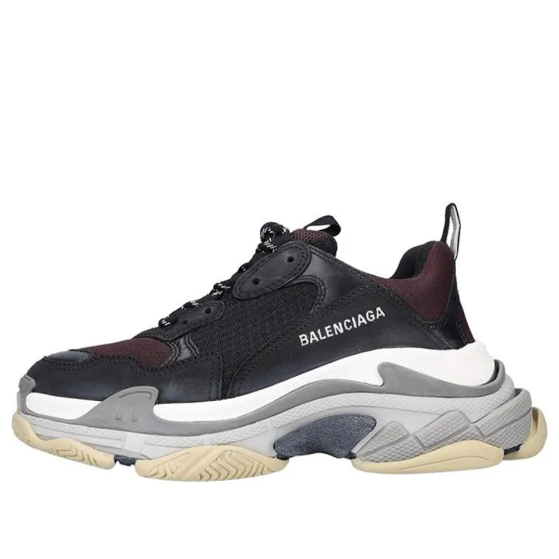 Balenciaga Triple S Sneakers 'Black Purple' 536737W09OH1091 sold by KicksCrew