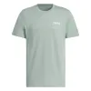 adidas Small Linear Logo T-Shirt 'Green' JI9078 sold by KicksCrew